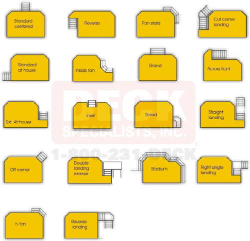 deck stair plans